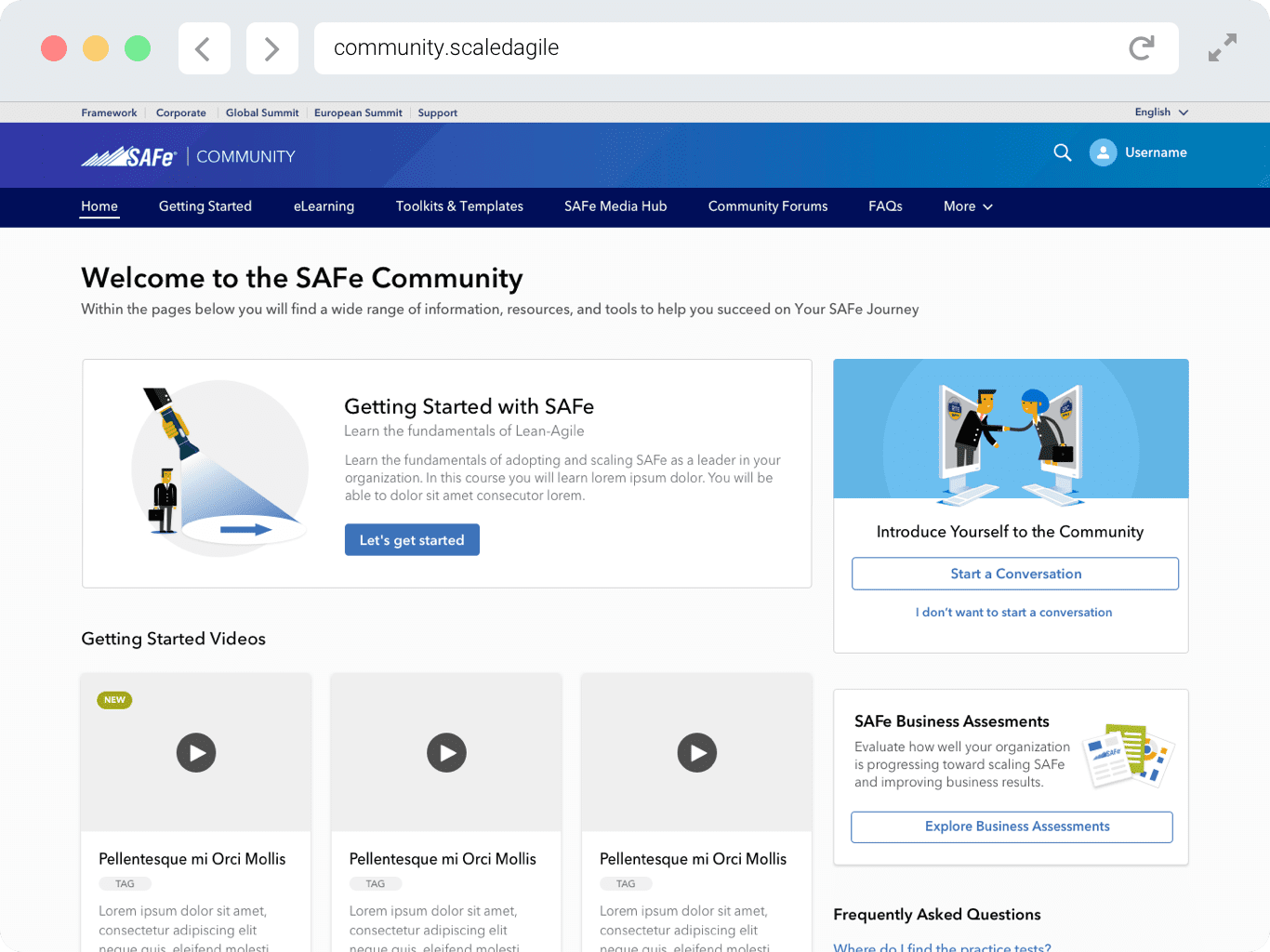 Scaled Agile Community Product Design